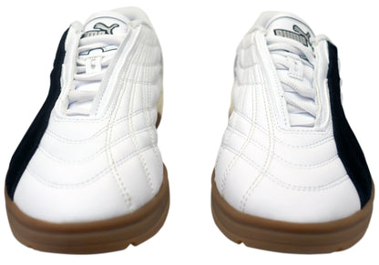 Puma Tifosi Calcio LS Mens Comfort Lace Up Casual Shoes White Black