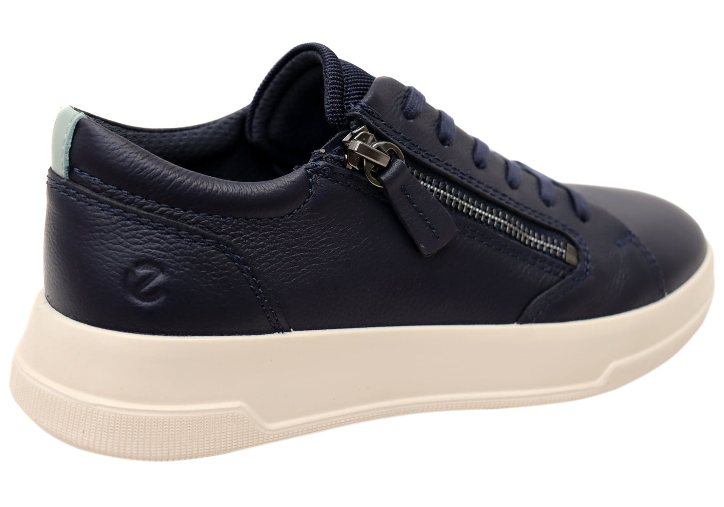 ECCO Move Womens Zip Lace Comfortable Sneakers