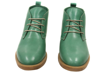 Orizonte Ajorn Womens European Comfortable Leather Ankle Boots