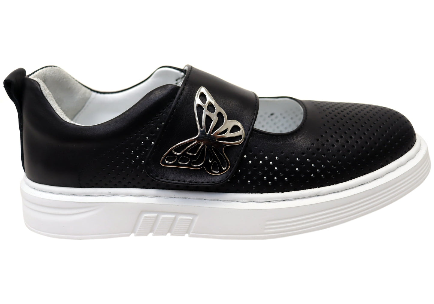 Orizonte Butterfly Womens European Comfortable Leather Mary Jane Shoes