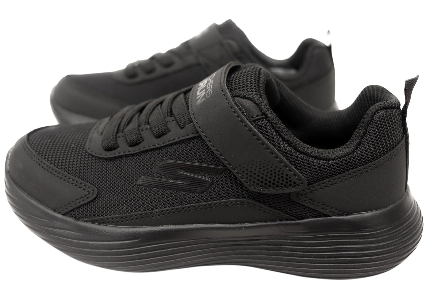 Skechers Kids GOrun 400 V2 Strarvo Comfortable Black Shoes