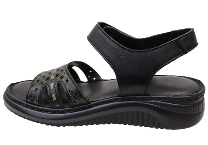 Orizonte Danti Womens Comfortable European Leather Sandals