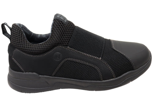 Nunn Bush By Florsheim Mens EE Extra Wide Grazie Slip Work Shoes