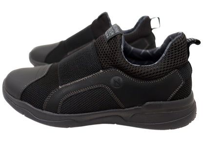 Nunn Bush By Florsheim Mens EE Extra Wide Grazie Slip Work Shoes