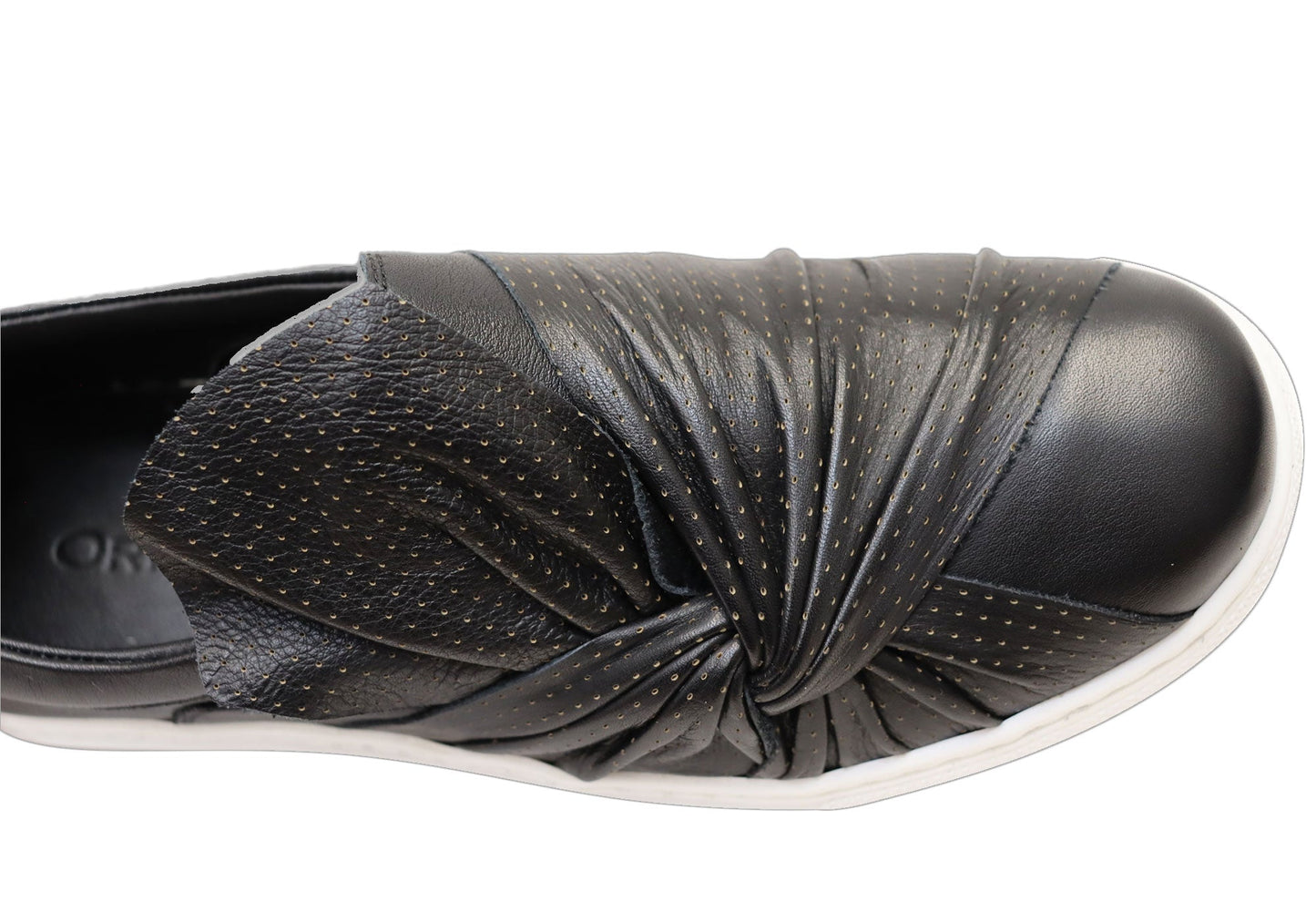 Orizonte Colette Womens European Leather Comfortable Slip On Shoes
