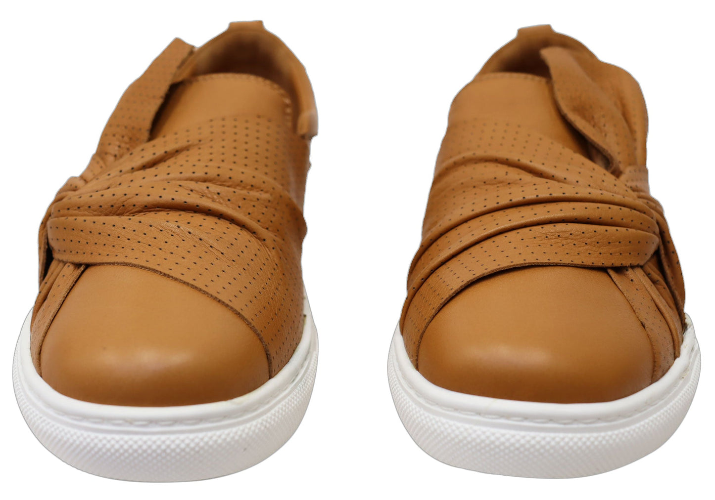 Orizonte Colette Womens European Leather Comfortable Slip On Shoes