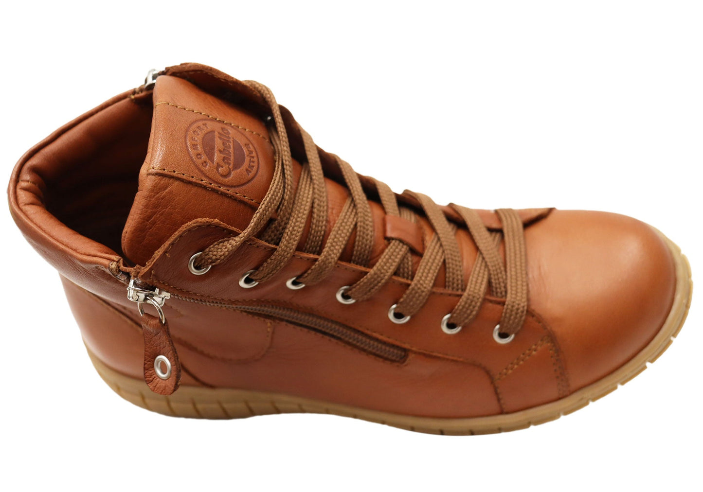 Cabello Comfort Reagan Womens Comfortable Leather European Ankle Boots
