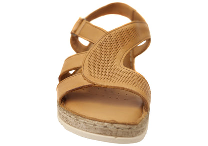 Orizonte Elmes Womens Comfortable European Leather Sandals