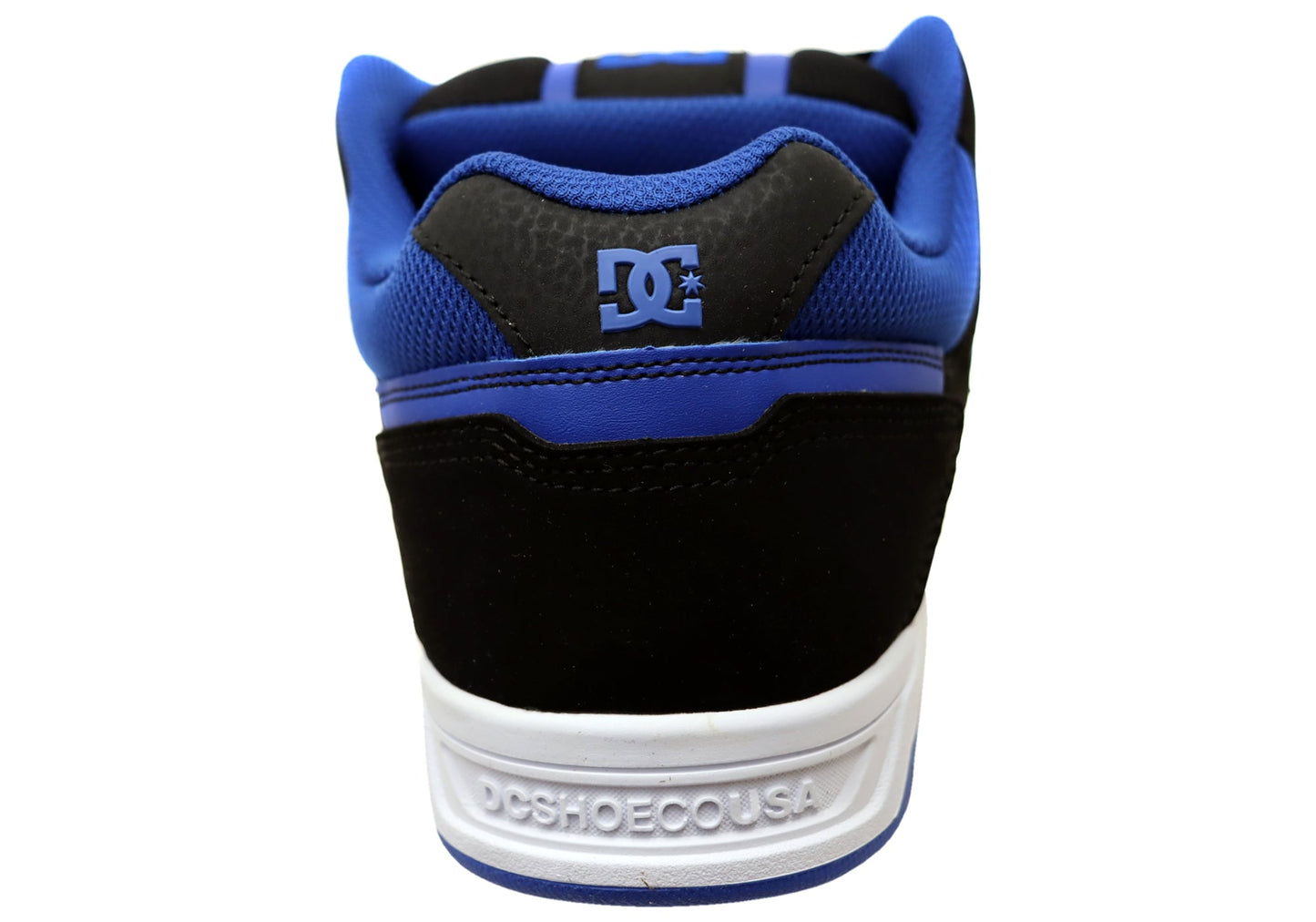 DC Shoes Mens Stag Comfortable Leather Shoes Fade Out Indigo