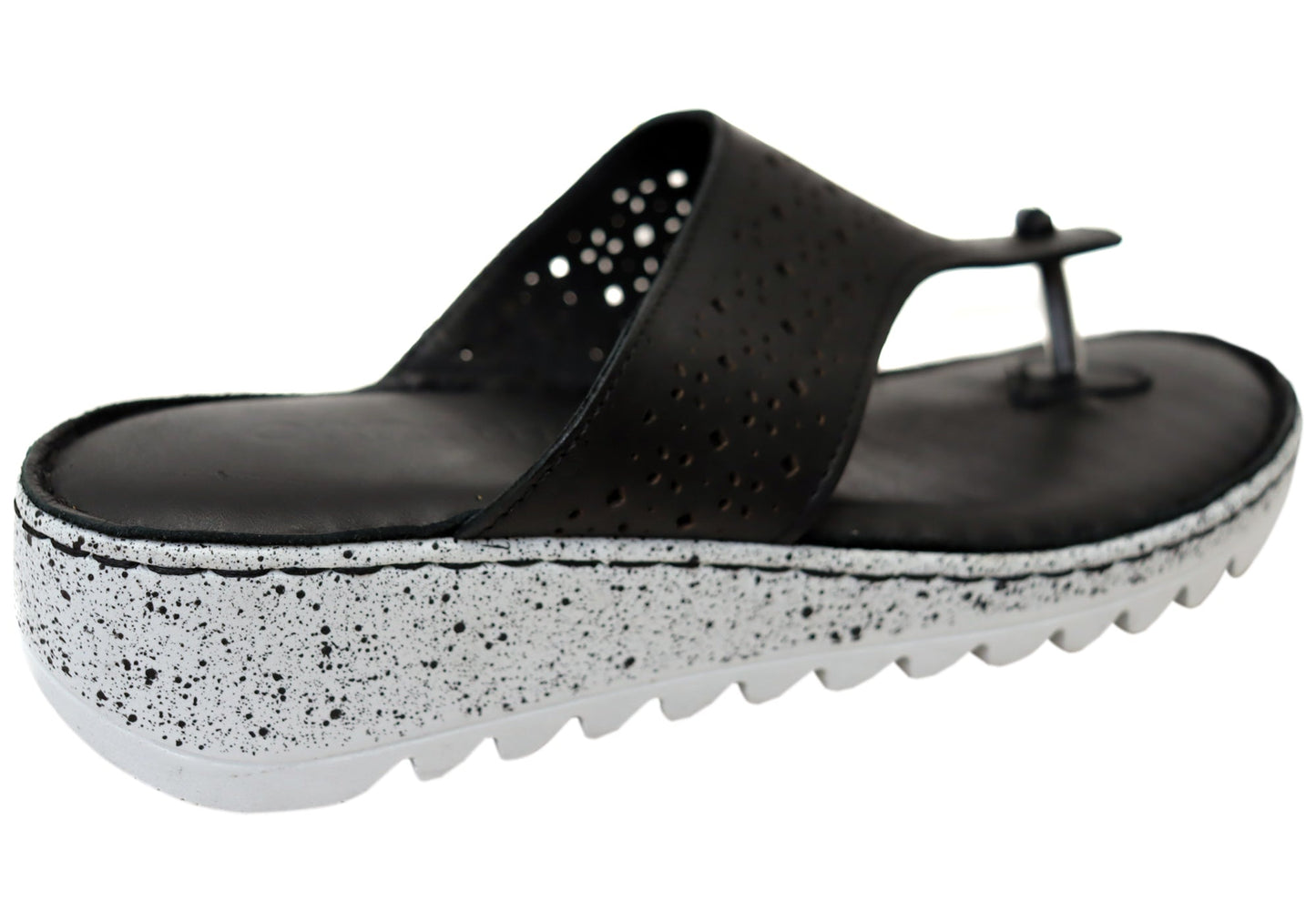 Orizonte Beau Womens Comfortable European Leather Thongs Sandals
