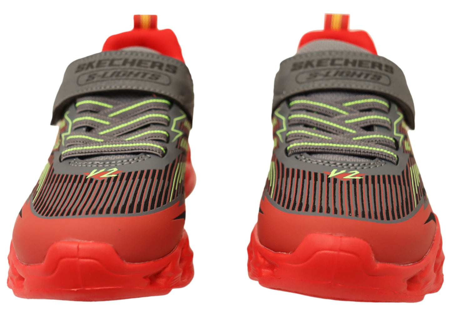 Skechers Kids Boys S Lights Vortex 2.0 Veltrox Comfortable Shoes