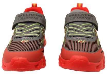 Skechers Kids Boys S Lights Vortex 2.0 Veltrox Comfortable Shoes
