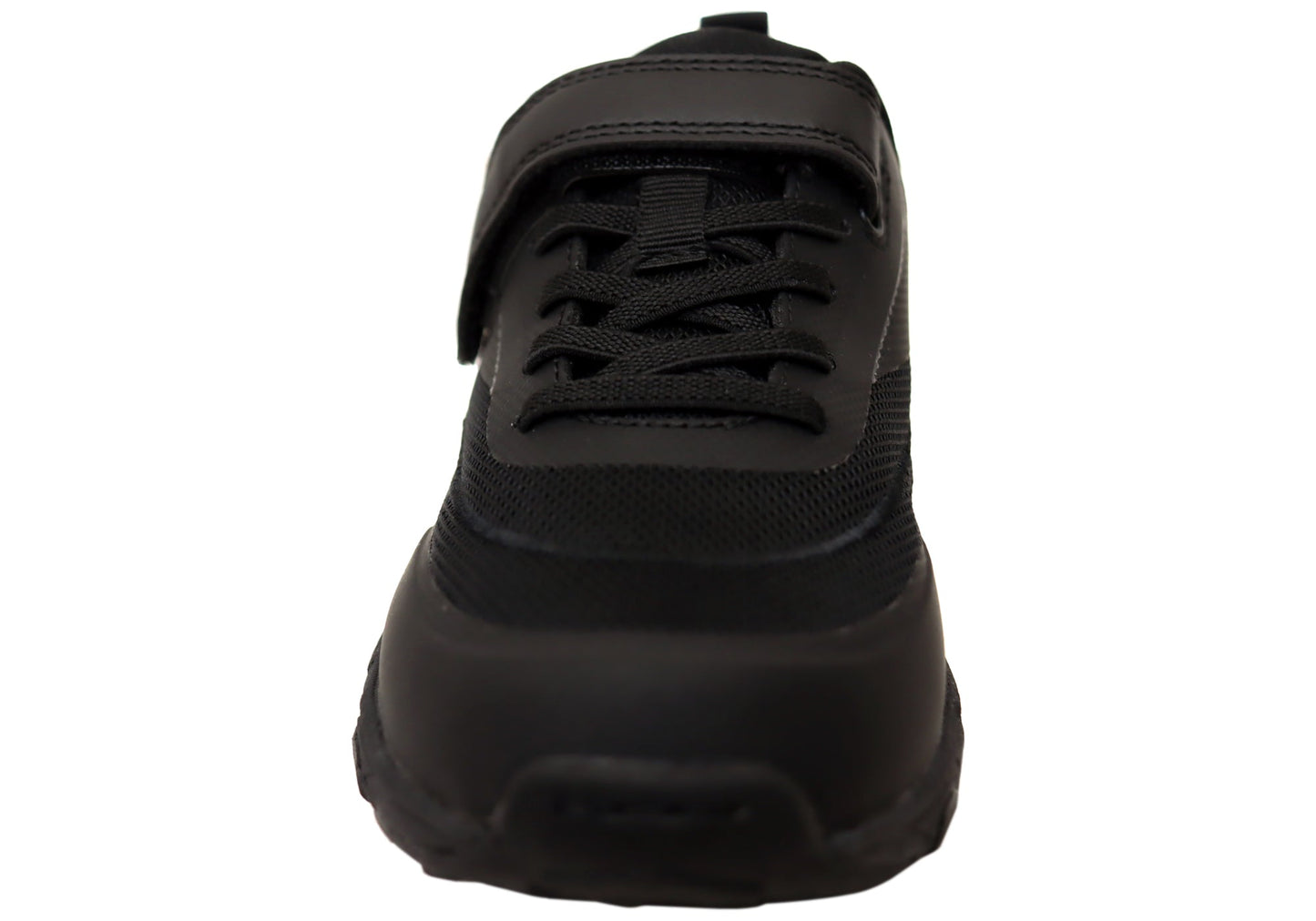 Harrison Nifty Kids Adjustable Strap Athletic Shoes Blackout
