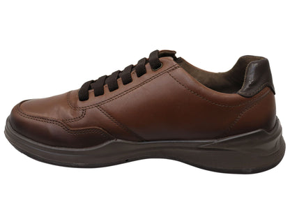 Pegada Zander Mens Slip On Comfortable Brazilian Leather Casual Shoes