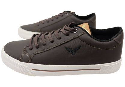 Eagle Fly Roger Mens Comfortable Lace Up Casual Shoes Made In Brazil