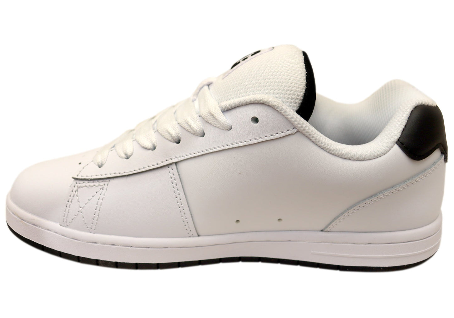 DC Shoes Mens Gaveler 2.0 Comfortable Leather Lace Up Shoes