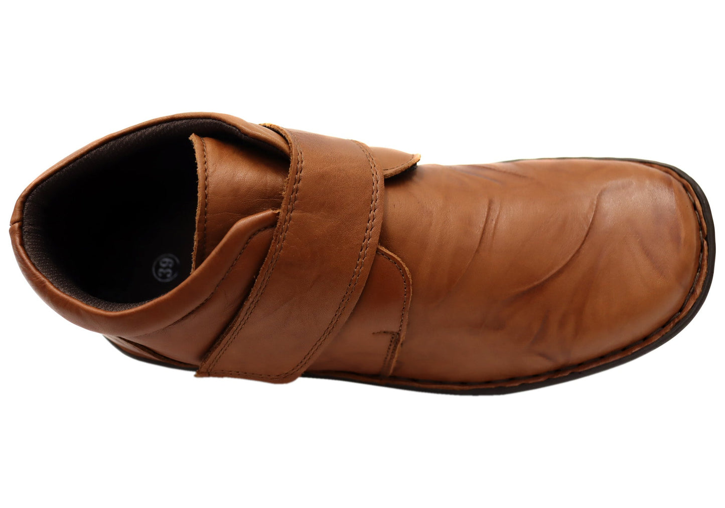 Cabello Comfort 5240-27 Womens Wide Fit Comfortable Leather Boots