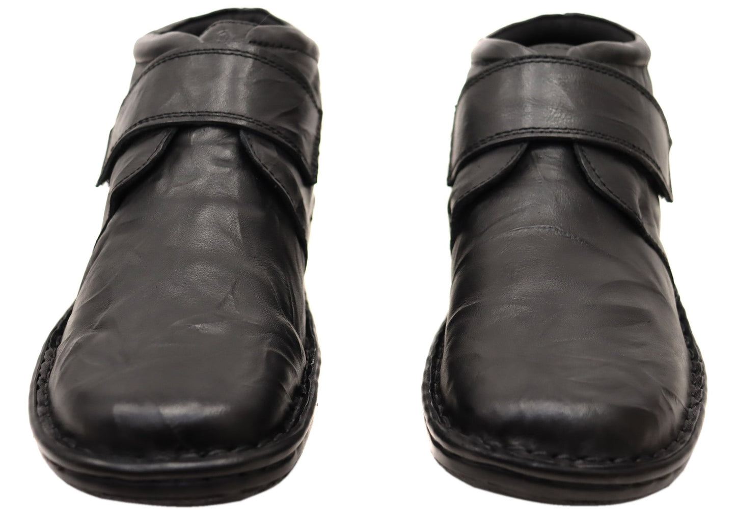 Cabello Comfort 5240-27 Womens Wide Fit Comfortable Leather Boots