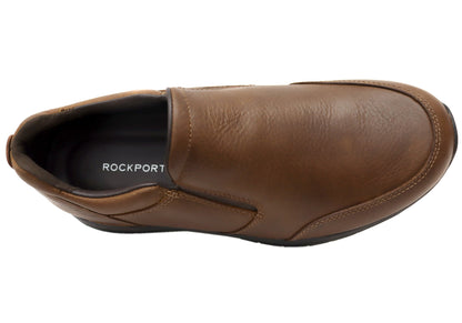 Rockport Edge Hill II Double Gore Mens Leather Comfort Wide Fit Shoes