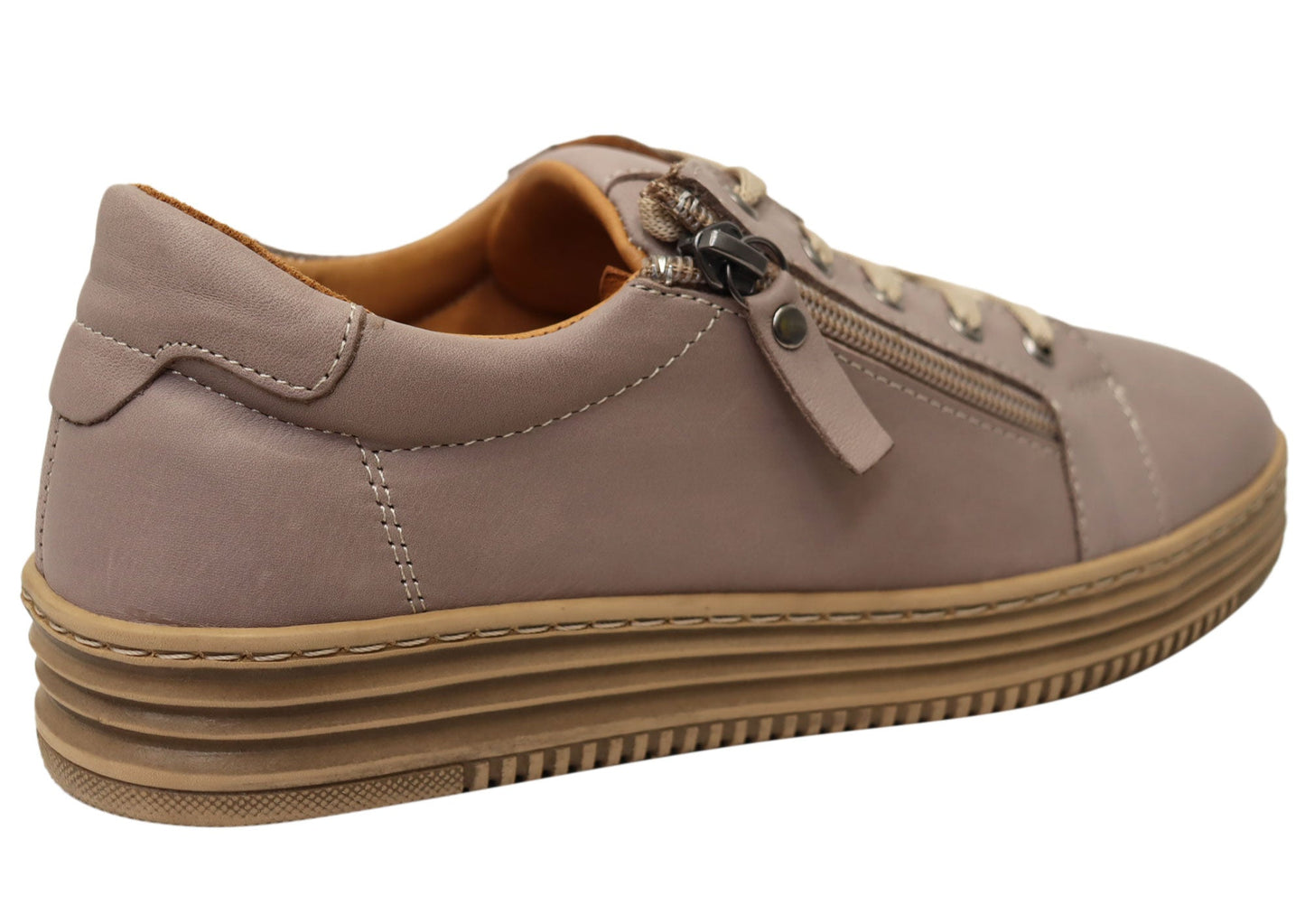 Cabello Comfort Cyra Womens Leather European Leather Casual Shoes