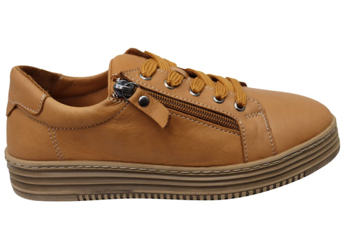 Cabello Comfort Cyra Womens Leather European Leather Casual Shoes