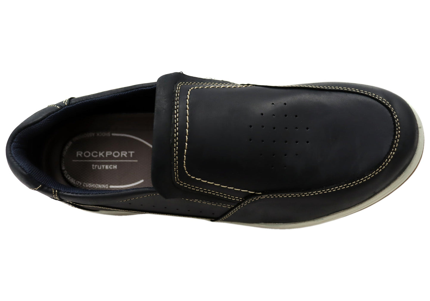 Rockport Jeode RO Mens Leather Comfortable Slip On Shoes