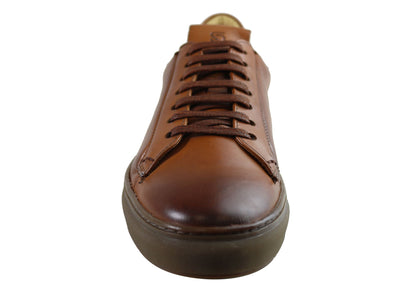 Savelli Gill Mens Comfort Leather Lace Up Casual Shoes Made In Brazil