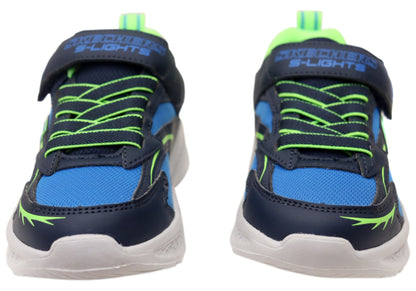 Skechers Kids Boys S Lights Skechers Meteor Lights Glow Strider Shoes