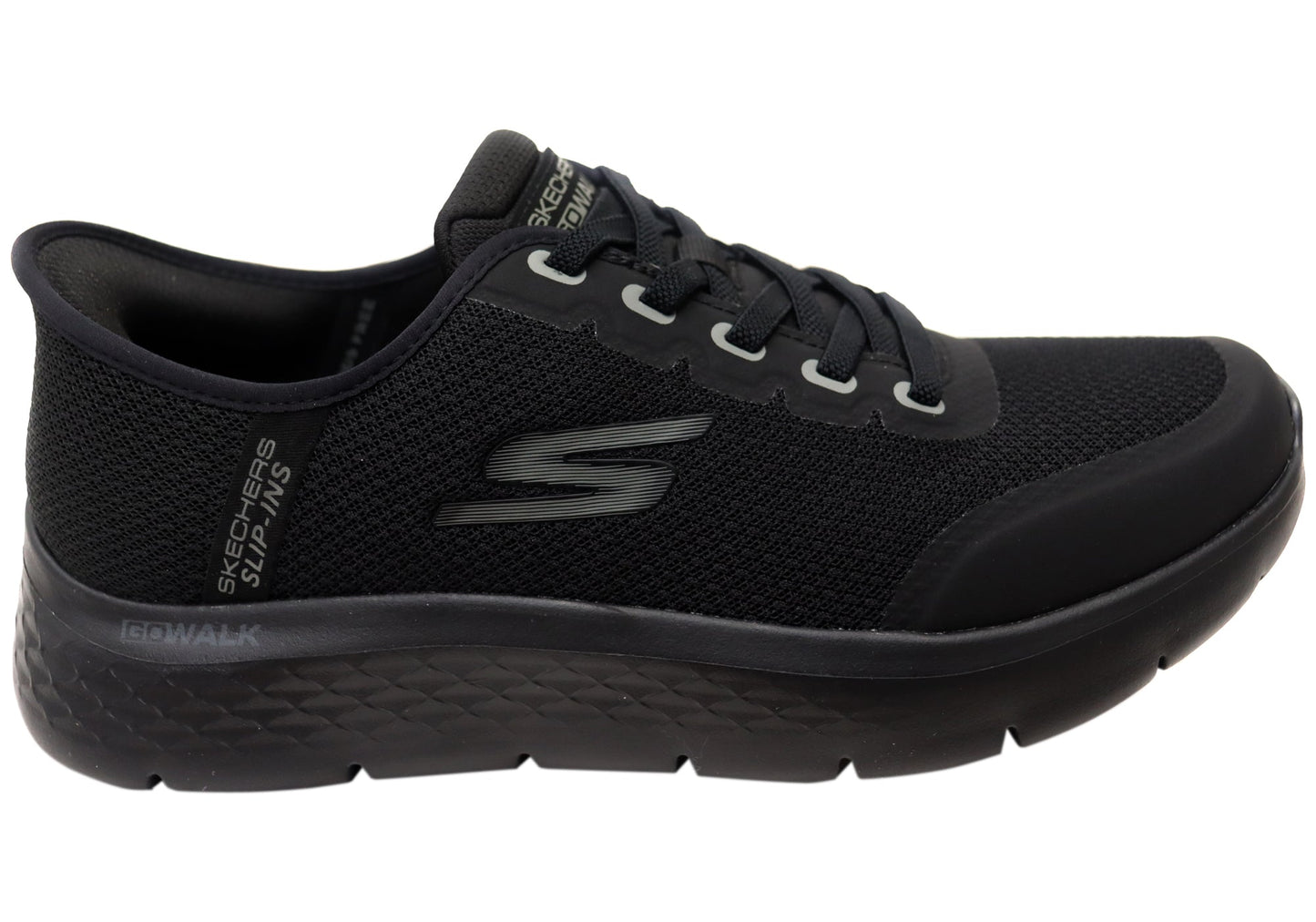 Skechers Mens Go Walk Flex Netro Extra Wide Fit Comfort Slip On Shoes