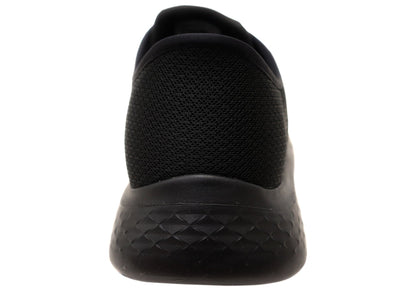 Skechers Mens Go Walk Flex Netro Extra Wide Fit Comfort Slip On Shoes