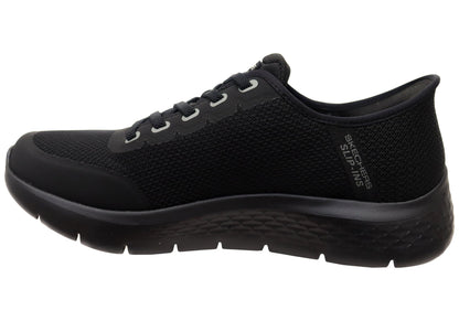 Skechers Mens Go Walk Flex Netro Extra Wide Fit Comfort Slip On Shoes