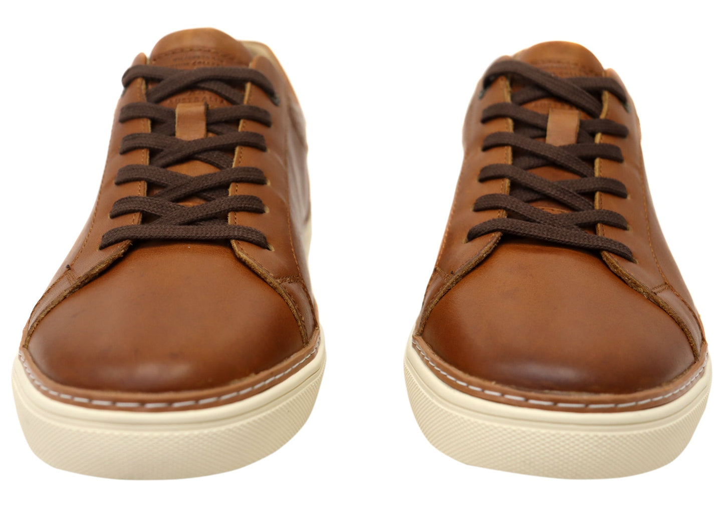 Wild Rhino Bolton Mens Comfortable Leather Lace Up Casual Shoes