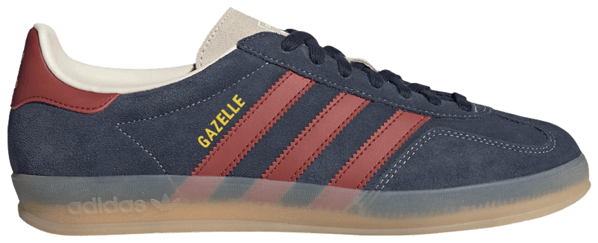 Adidas Originals Men's Blue Gazelle Indoor 'Preloved Ruby' Sneakers, JH5404