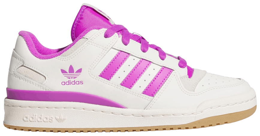 Adidas Wmns Forum Low CL 'White Purple Burst', JR0474