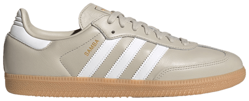 Adidas Originals Men's Beige Samba OG Sneakers, JR0883 (Damaged Box)