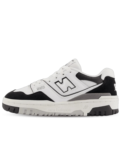 New Balance 550 White Black Rain Cloud