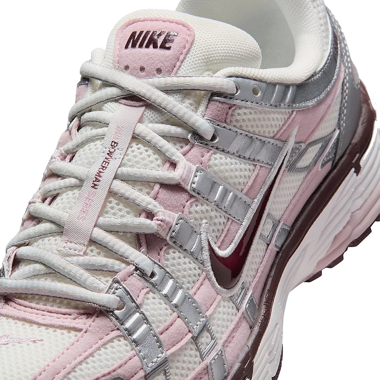 Nike P-6000 'Silver Burgundy Plum Chalk' Women's (2025)