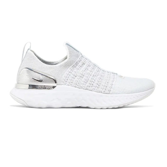 Nike React Phantom Run Flyknit Premium 'Pure Platinum White' W (2020)