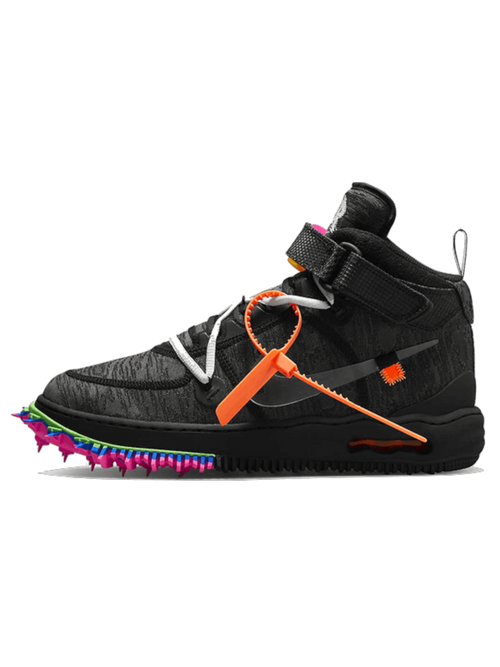 Nike Air Force 1 Mid Off-White Clear Black