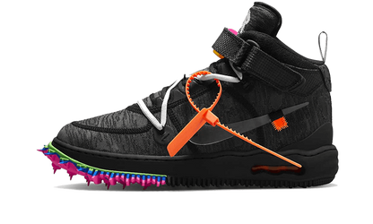 Nike Air Force 1 Mid Off-White Clear Black