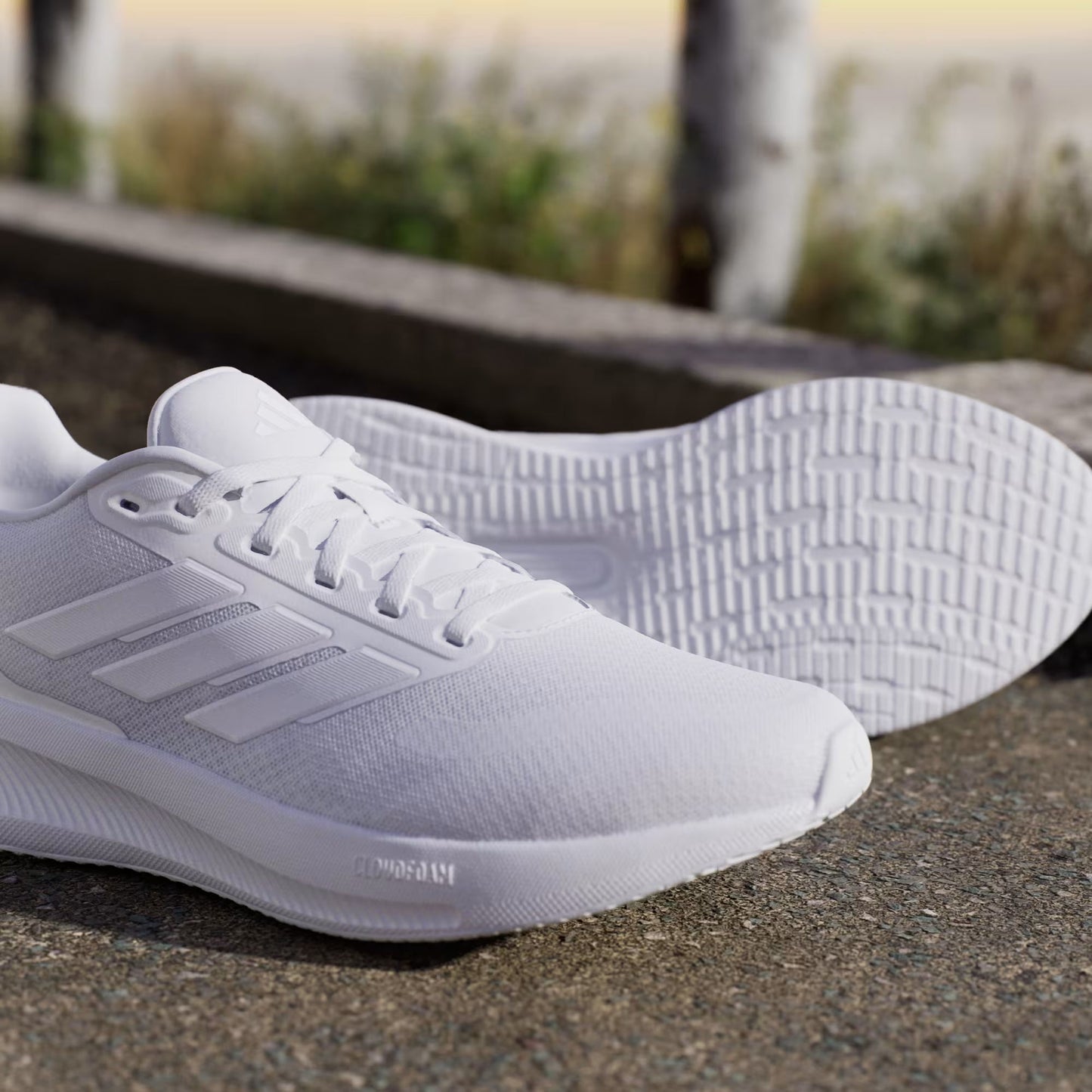 Men's Wide Fit Adidas Runfalcon 5 Running Trainers
