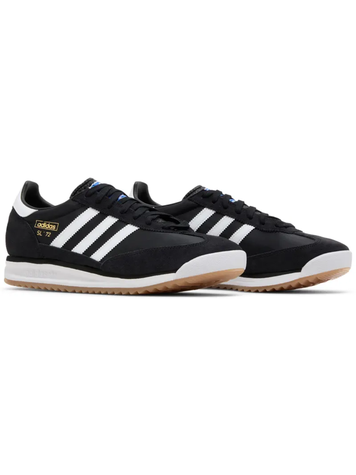 Adidas Originals Men's Black SL 72 RS Sneakers, JI1282