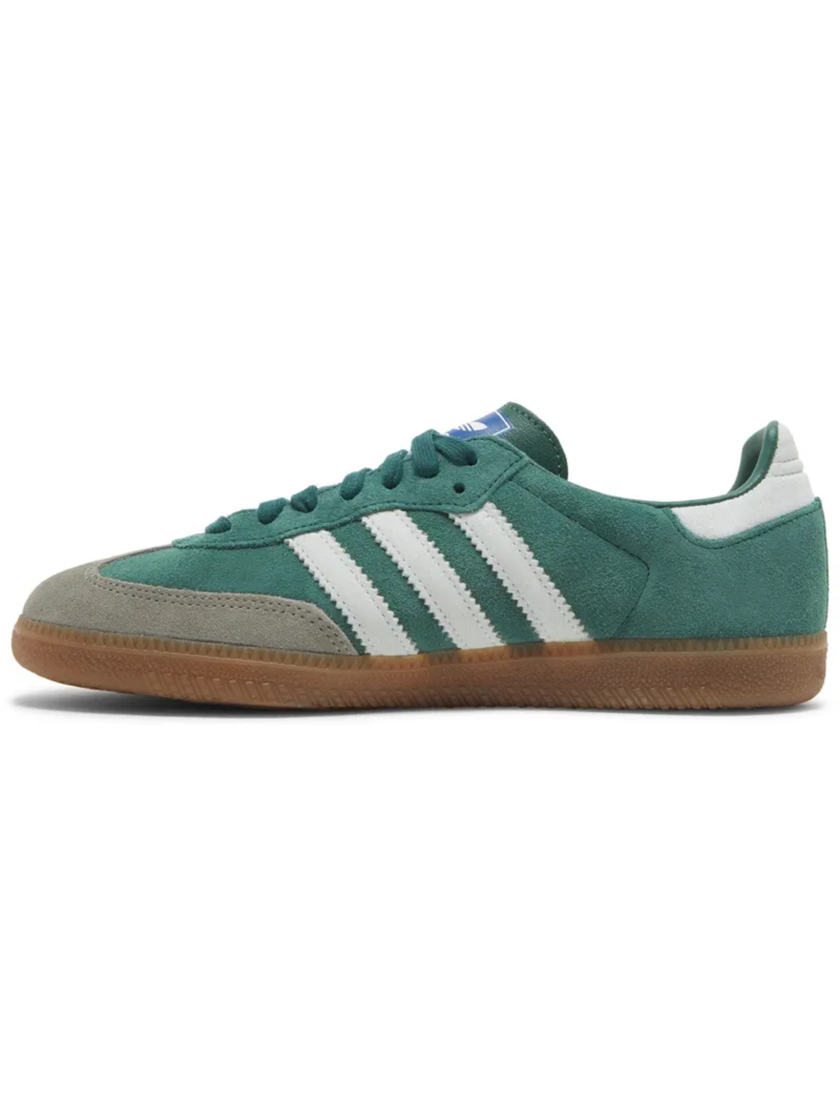 Adidas Originals Men's Samba OG Sneakers, Green Gum, ID2054