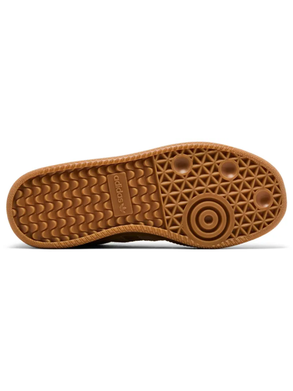 Adidas Originals Men's Samba Sneakers, Cardboard / Magic Beige / Gum, JI3196