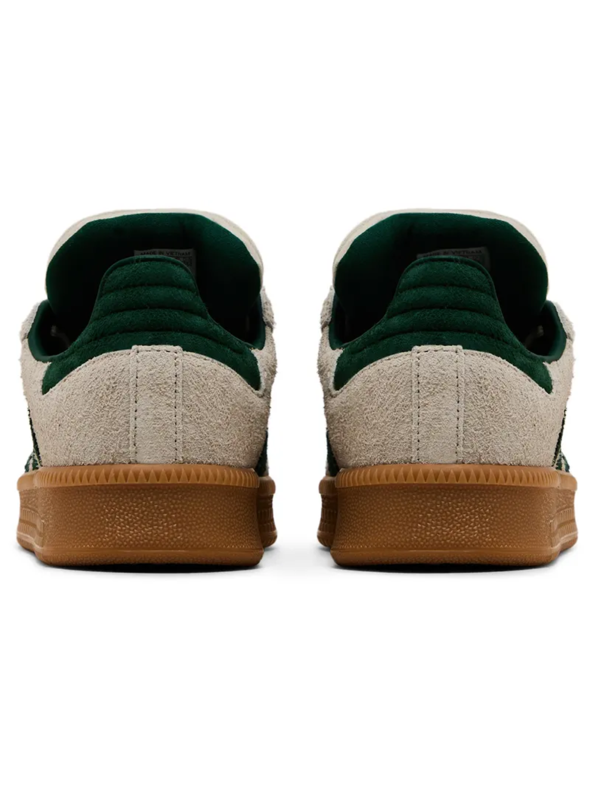 Adidas Originals Men's Samba Sneakers, Putty Grey / Collegiate Green / Gum, JI3197
