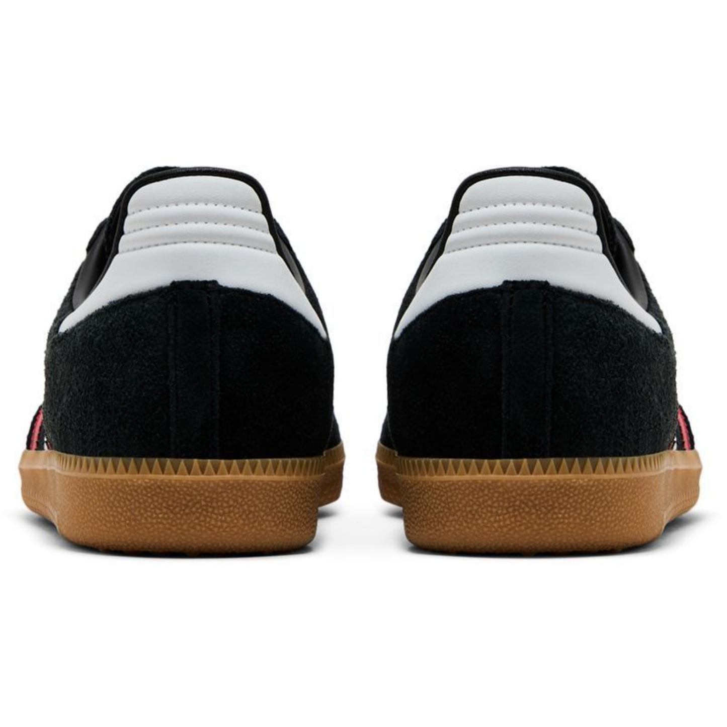Adidas Originals Men's Samba OG Sneakers, Black/ White / Scarlet, IG1824