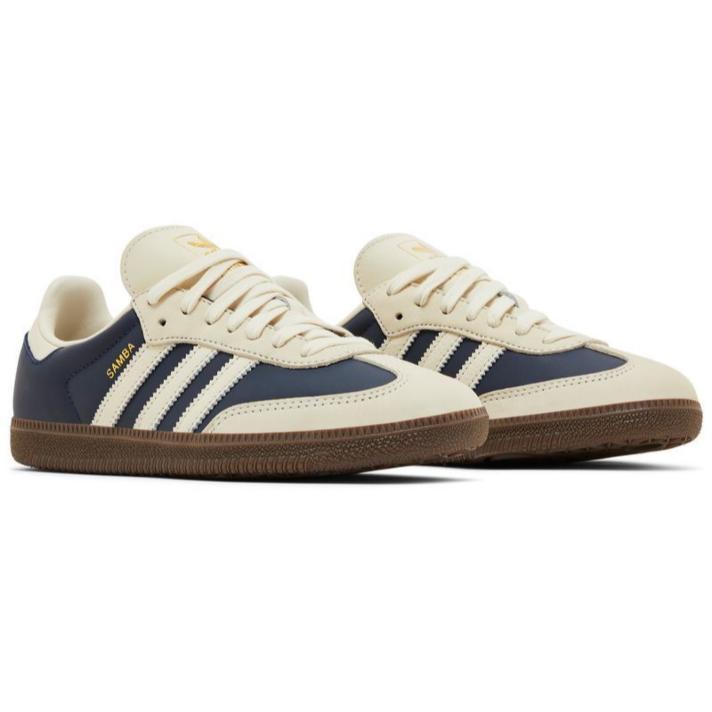 Adidas Originals Men's Blue Samba OG Sneakers, IG1968 (Damaged Box)