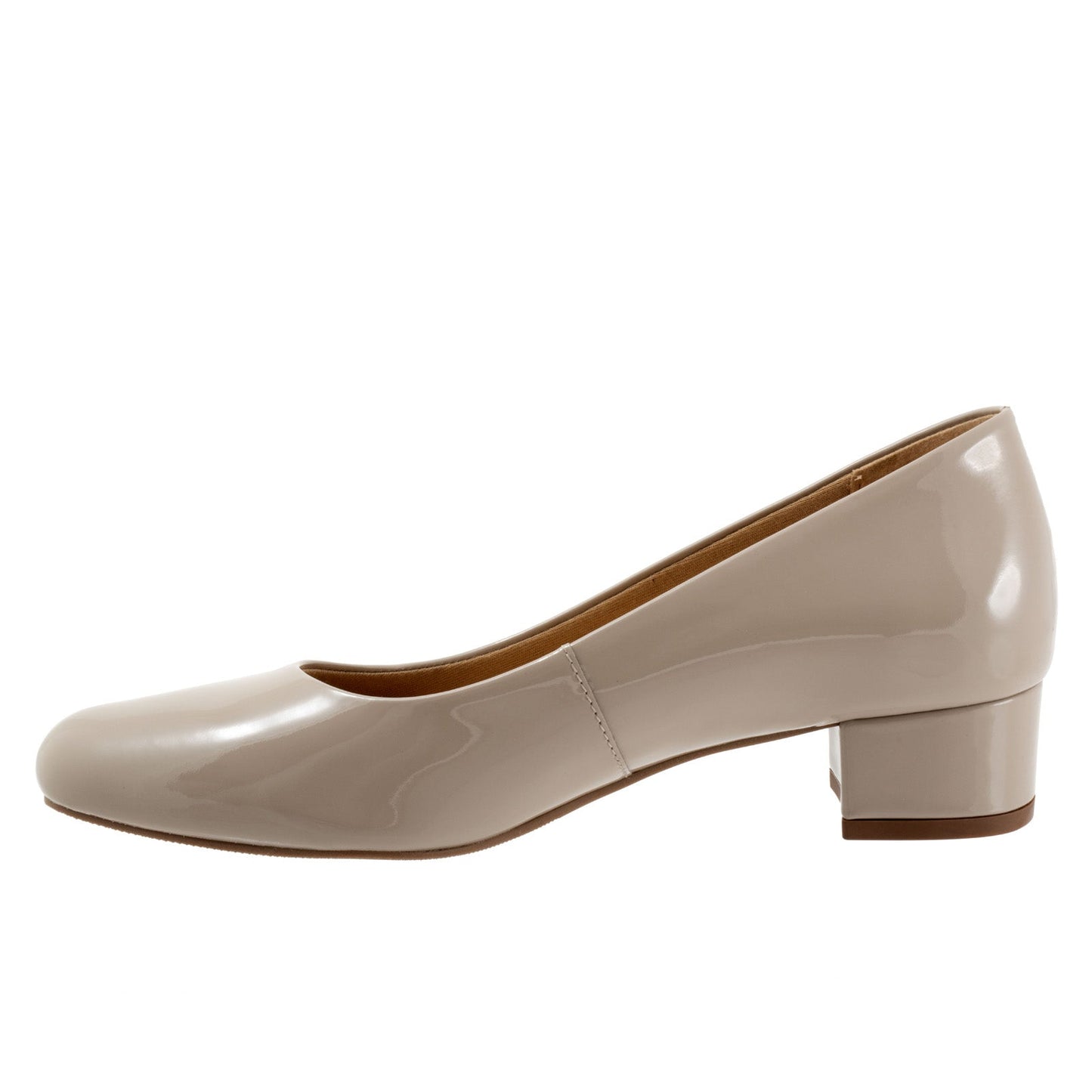 Trotters Dream T2302-256 Womens Beige Narrow Leather Pumps Heels Shoes