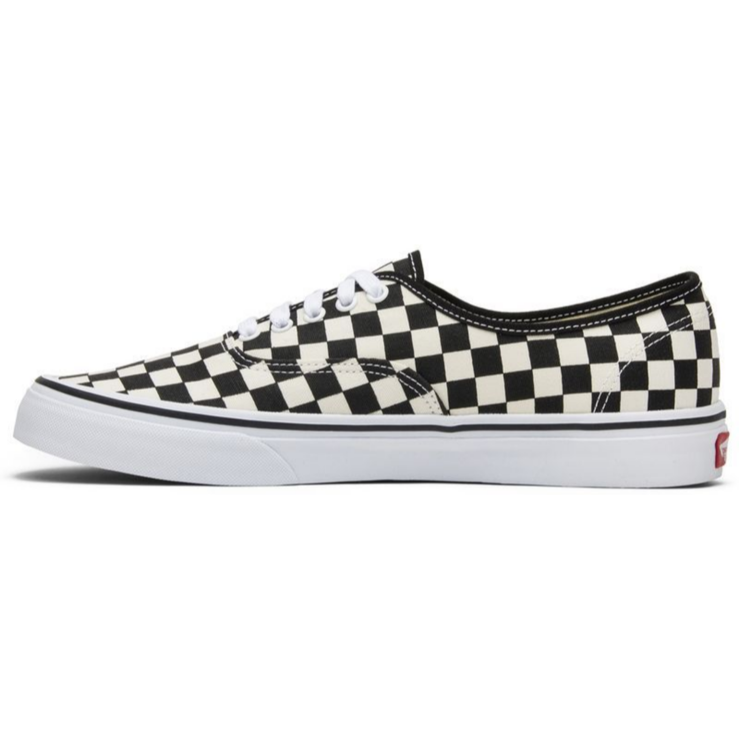 Vans Men's Authentic Sneakers, Black / White Checkerboard, VN000W4NDI0
