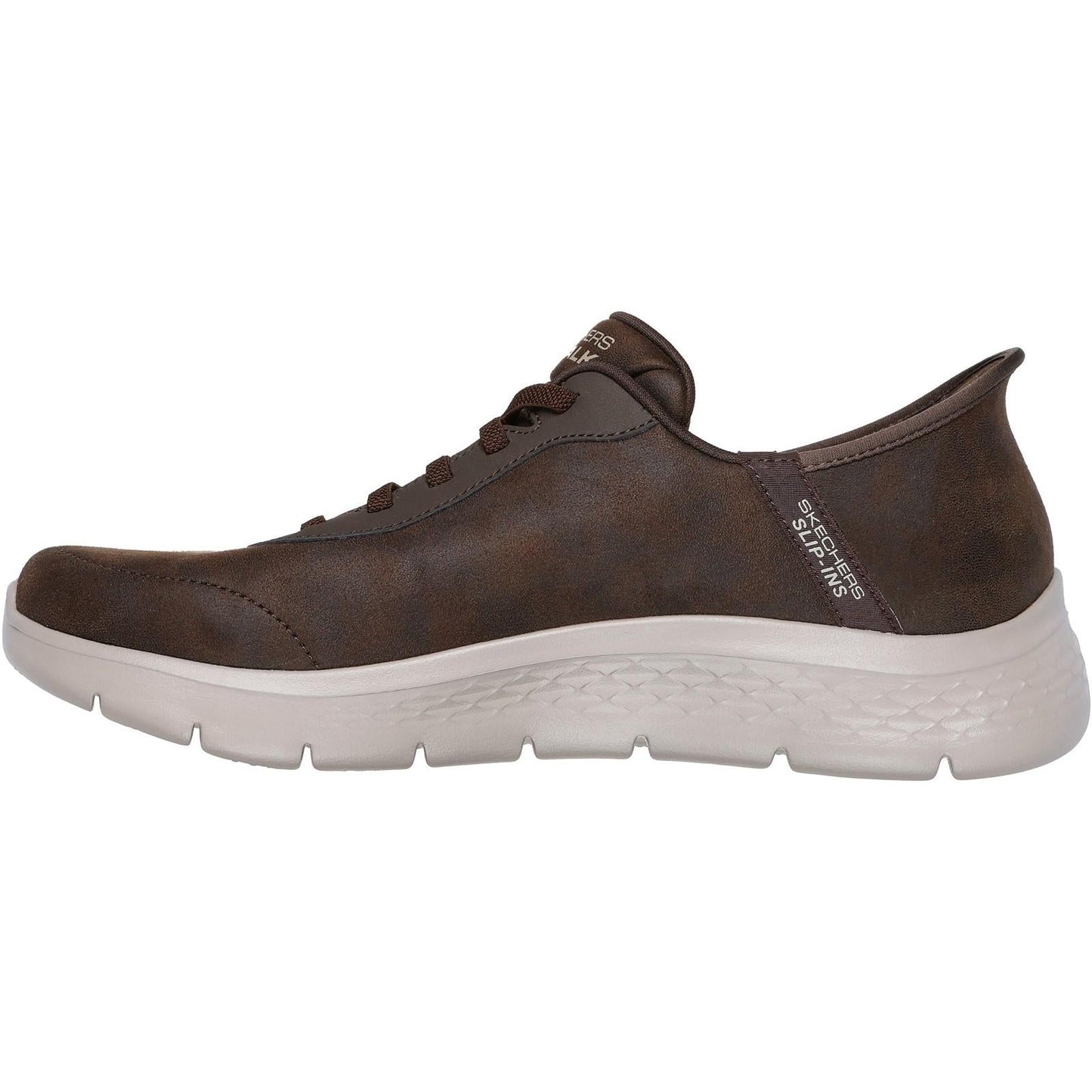 Men's Wide Fit Skechers 216326 Slip-ins Go Walk Flex Smooth Motion Trainers